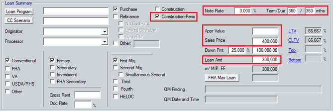 2011 Entering a Construction-to-Perm Loan with Property Purchase